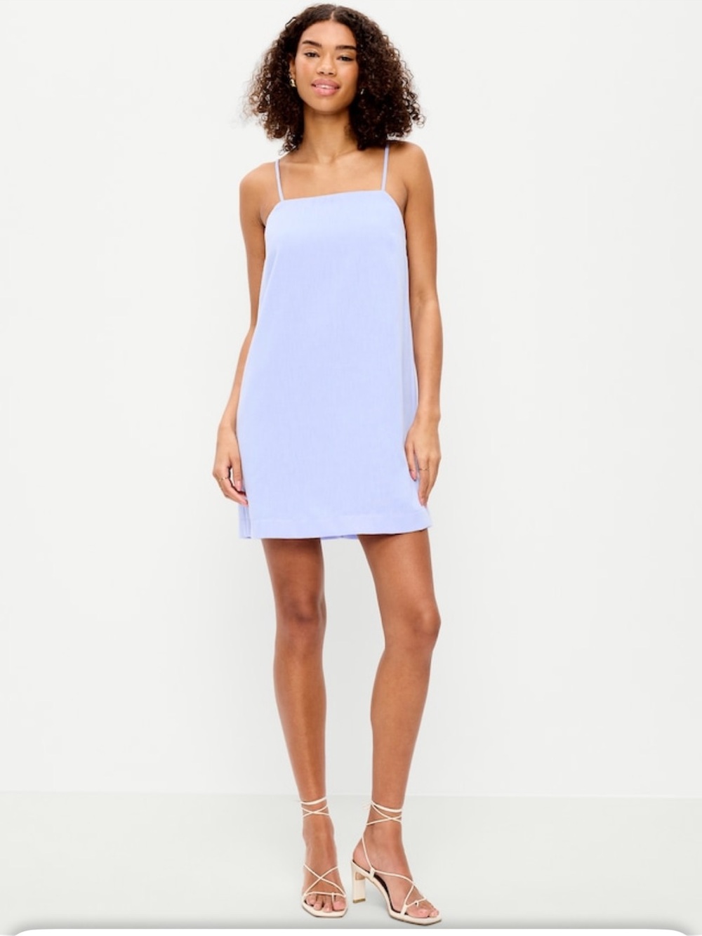 NWT strappy mini shift dress